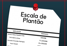 Escala de plantão