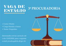 Seleção de estagiário de nível superior – Direito