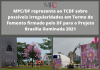 MPC/DF representa ao TCDF sobre possíveis irregularidades em Termo de Fomento firmado pelo DF para o Projeto Brasília Iluminada 2021