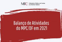 Procuradoria-Geral divulga balanço das atividades do MPC/DF em 2021