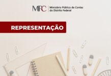 MPC/DF representa ao TCDF sobre possíveis falhas em contratações diretas realizadas pela SEE/DF para inscrição de servidores em seminários on-line