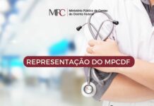 O MPCDF representa ao TCDF a respeito da falta de médicos no SUSDF