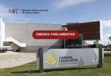 MPCDF oficia ao TCDF a respeito da necessária regulamentação das emendas parlamentares no DF, em cumprimento às decisões do STF